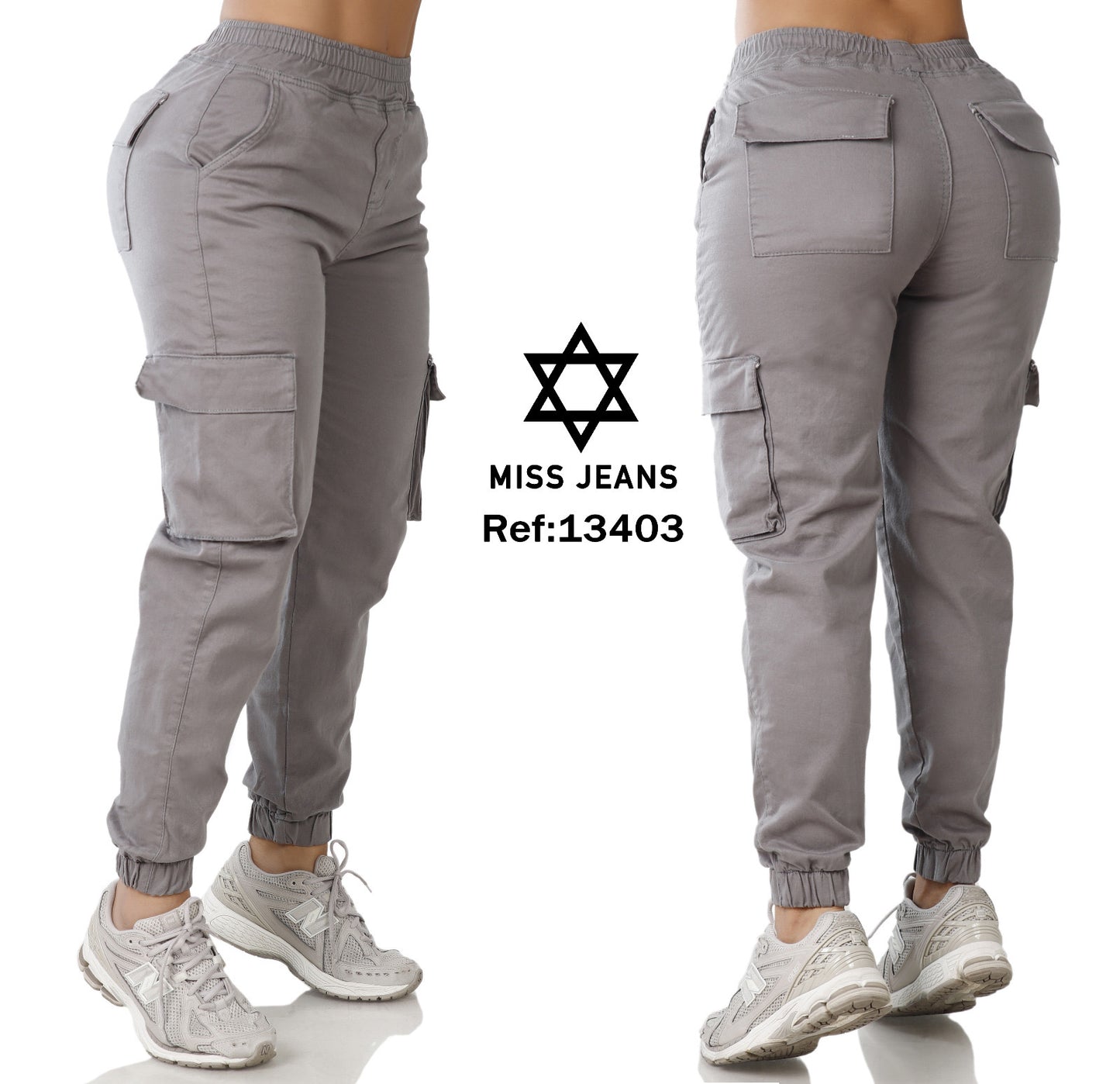 Jean Cargo Jogger Resortado Ref: 13403