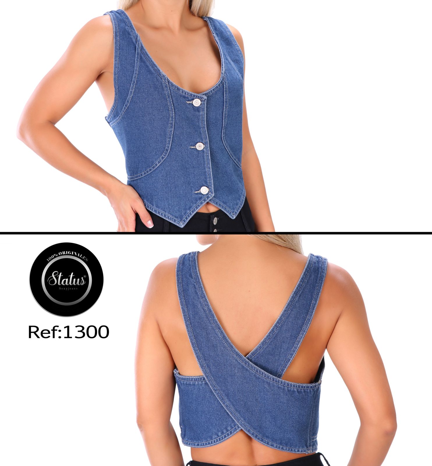Chaleco Ref 1300 – Jeans Status 2