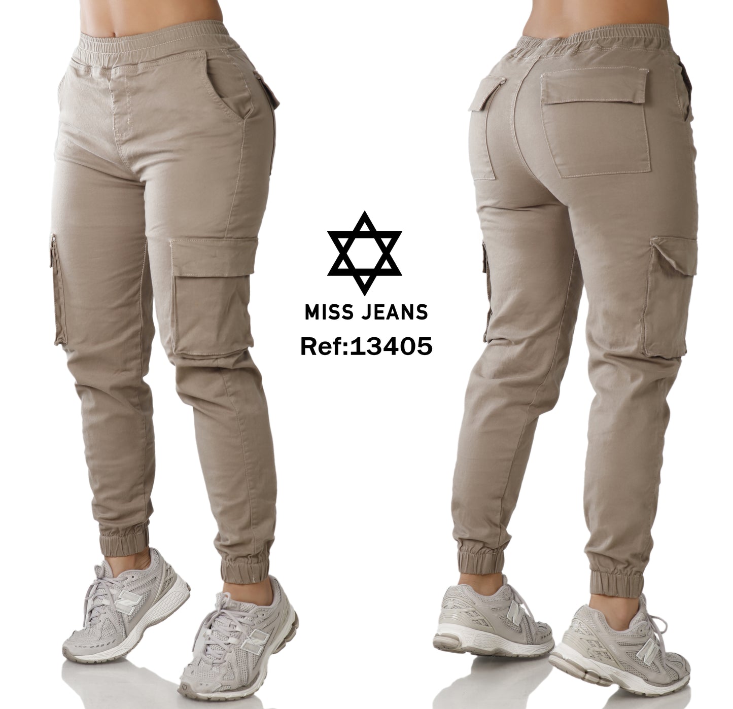 Jean Cargo Jogger Resortado Ref: 13405