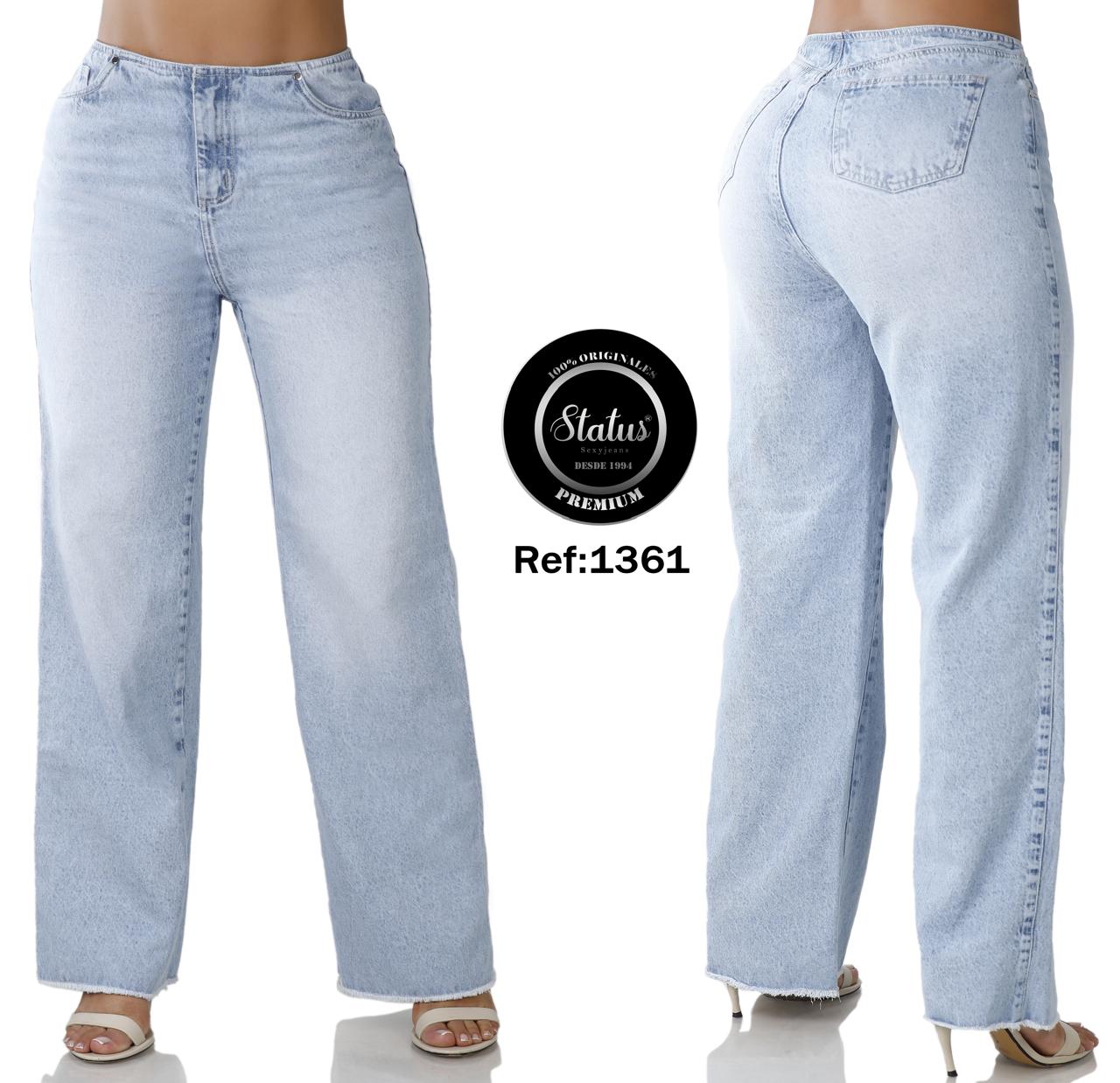 Jean PREMIUM Bota Ancha Ref 1361
