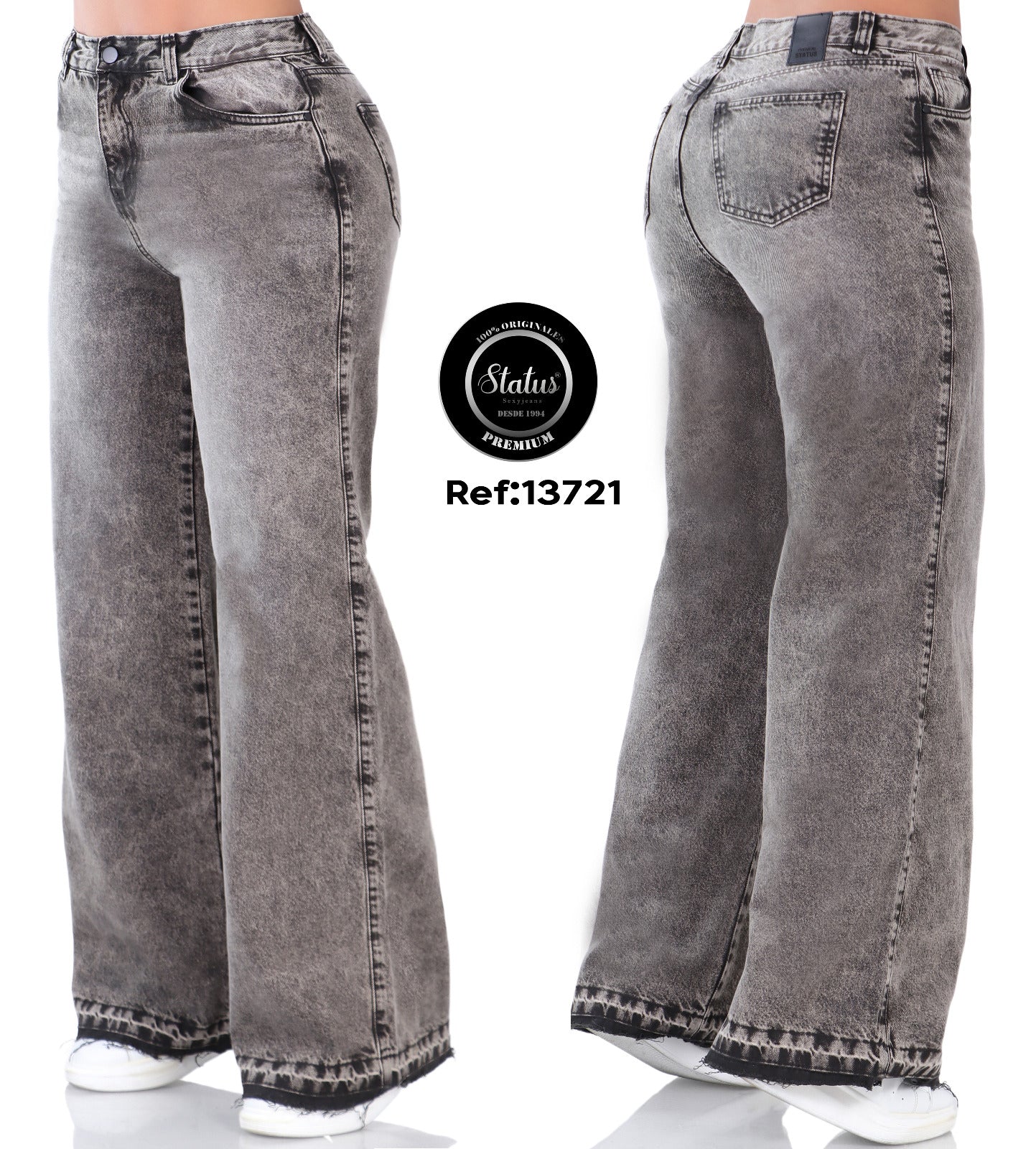 Jean PREMIUM Bota Ancha Ref 13721