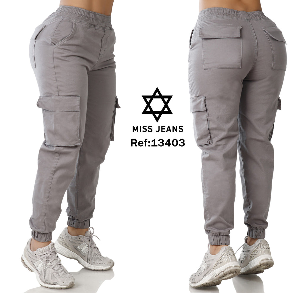 Jean Cargo Jogger Resortado Ref: 13403