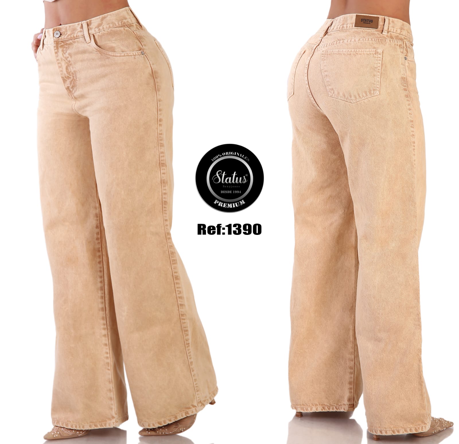 Jean PREMIUM Bota Ancha Ref 1390