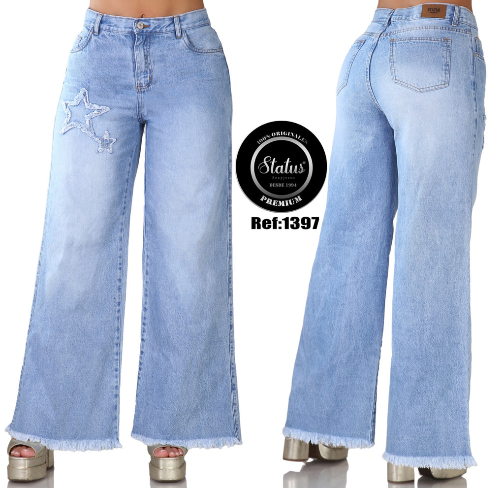 Jean PREMIUM Bota Ancha Ref 1397