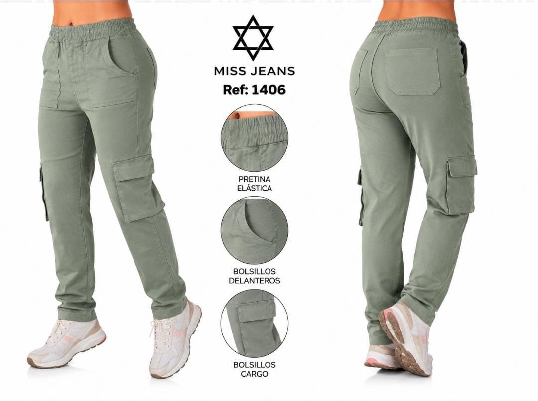 Jogger Cargo Resortado Ref: 1406