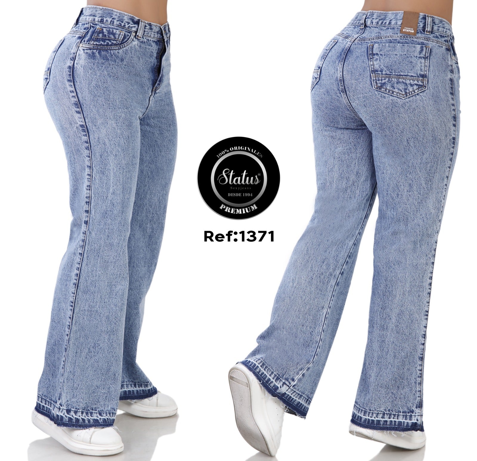 Jean PREMIUM Bota Ancha Ref 1371