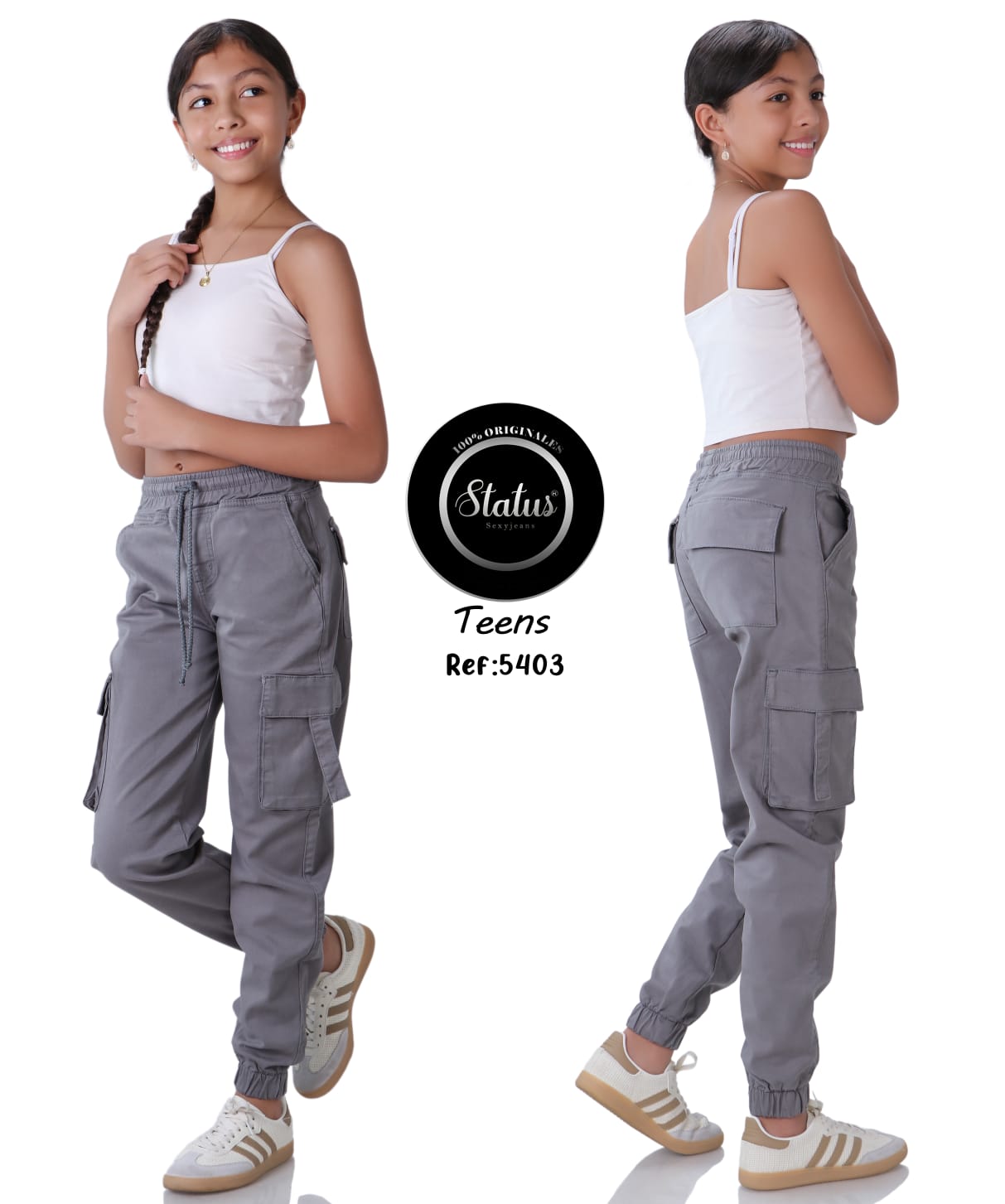 Jean Jogger Cargo Niña Ref: 5403