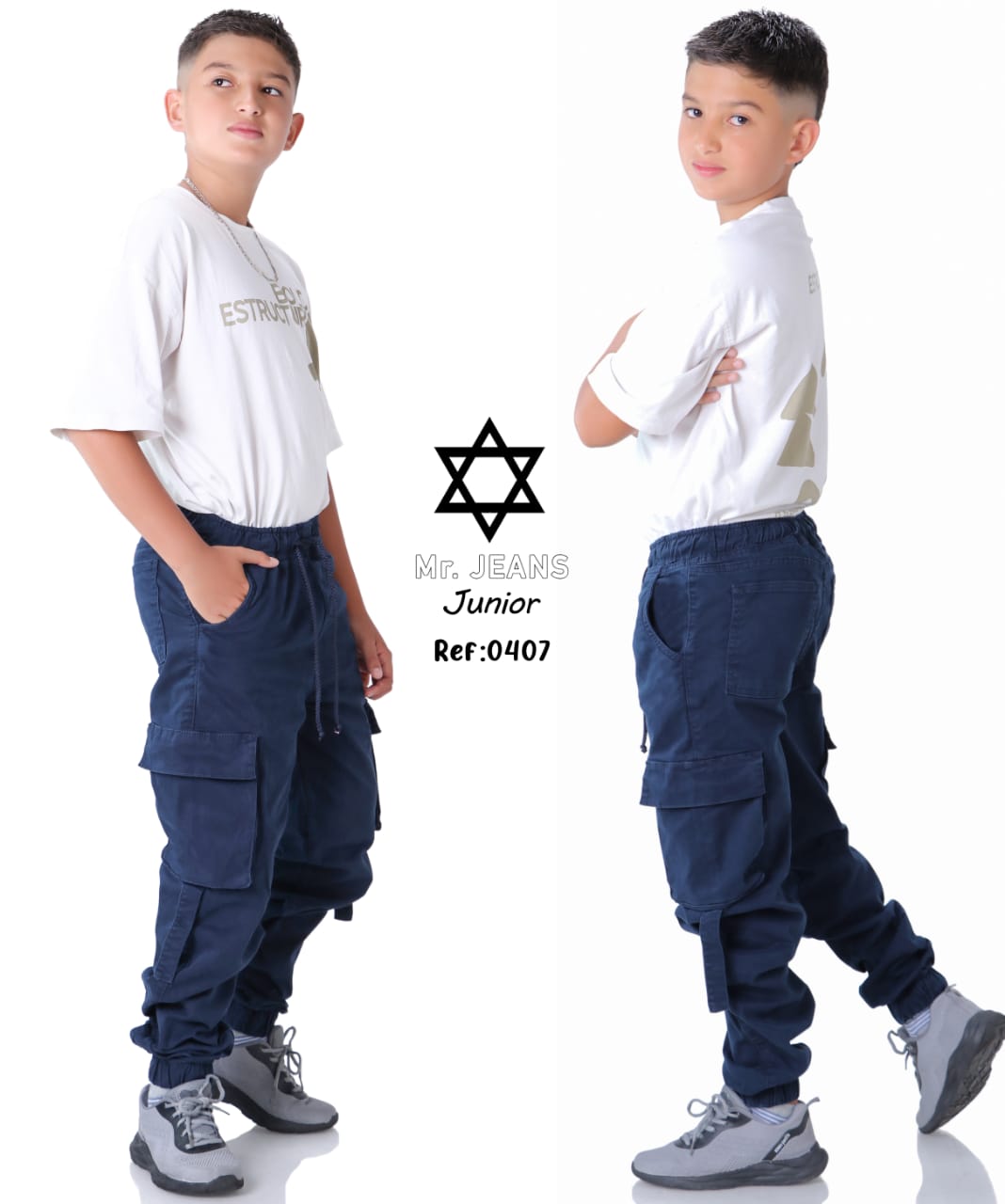 Jean Jogger Cargo Niño Ref: 0407