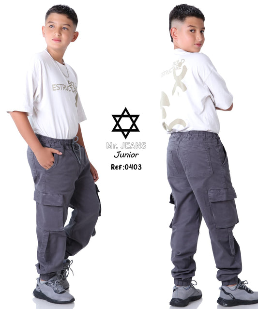Jean Jogger Cargo Niño Ref: 0403