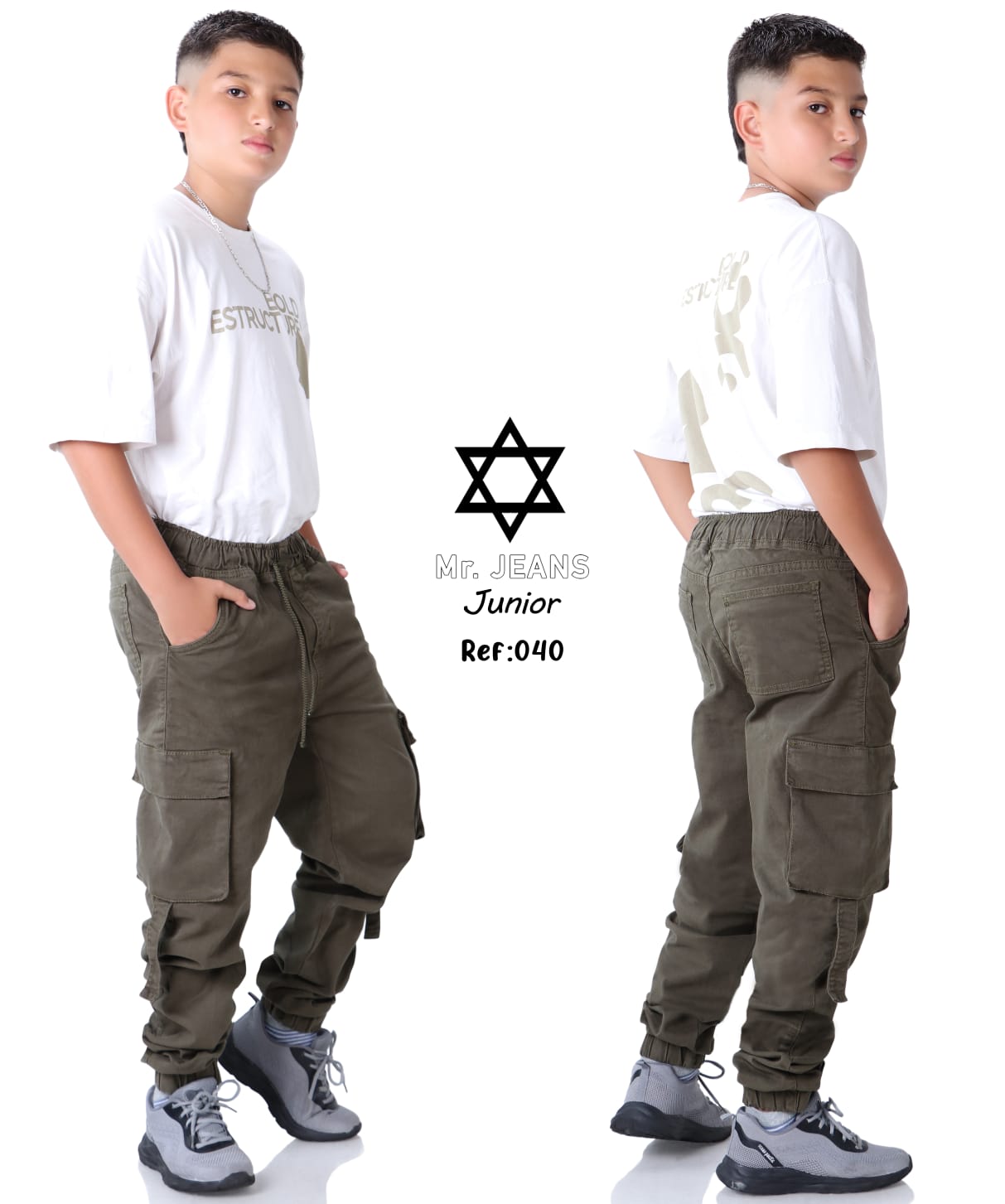 Jean Jogger Cargo Niño Ref: 040