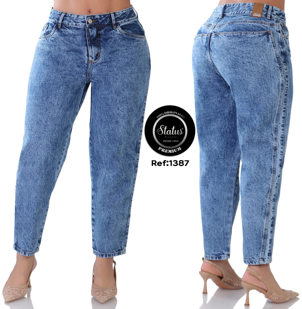 Jean PREMIUM Bota Ancha Ref 1387